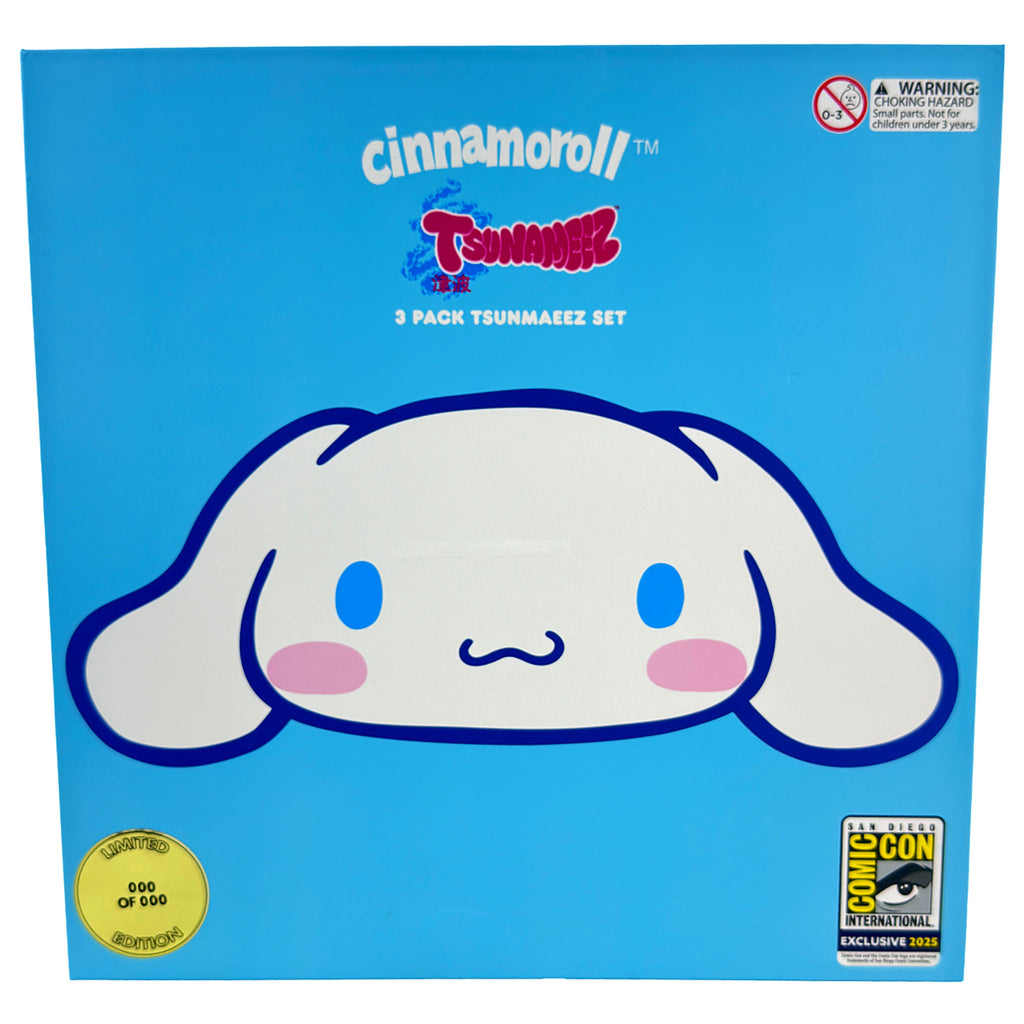 Tsunameez Sanrio Hello Kitty Cinnamoroll  3‑Pack Set [SDCC 2025]