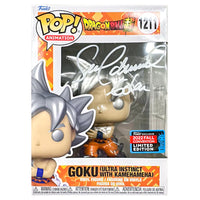 Funko POP! Goku (Ultra Instinct with Kamehameha) Dragon Ball Super #1211 [Autographed]
