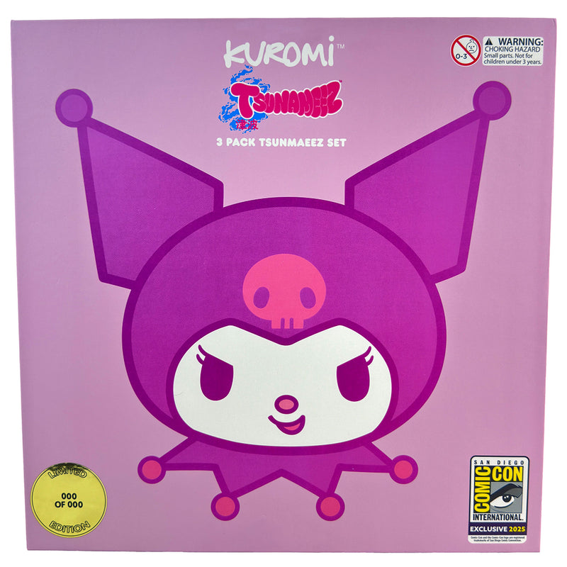 Tsunameez Sanrio Hello Kitty Kuromi 3‑Pack Set [SDCC 2025] | Toy