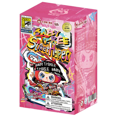 Baby 3 Street Hyper Vinyl Collector Plush – Pink Box [SDCC 2025] (chance at chase)