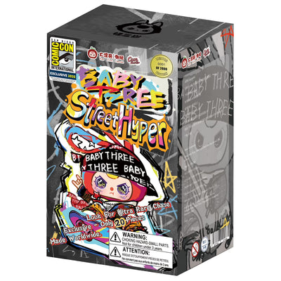 Baby 3 Street Hyper Vinyl Collector Plush – Black Box [SDCC 2025] (chance at chase)