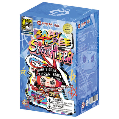 Baby 3 Street Hyper Vinyl Collector Plush – Blue Box [SDCC 2025] (chance at chase)