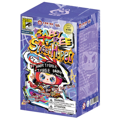 Baby 3 Street Hyper Vinyl Collector Plush – Purple Box [SDCC 2025] (chance at chase)