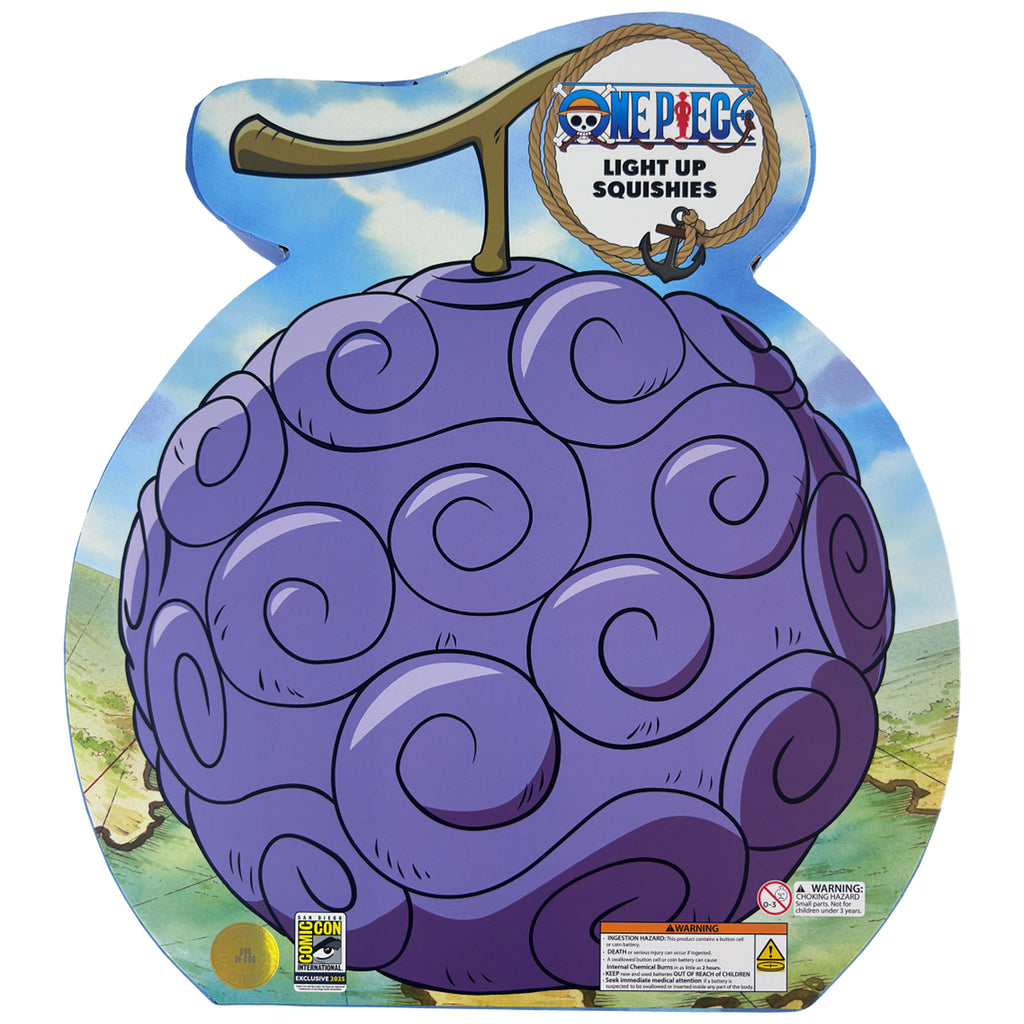 Toei Animation One Piece Devil Fruit 11‑Pack Light‑Up Squishy Figures [SDCC 2025]