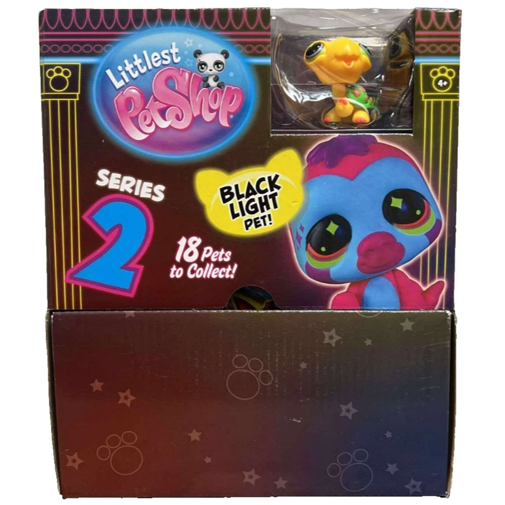Littlest PetShop - Minifigures Blind Bag - Series 2 [Black Light Pet] (Sealed box of 24 pcs)