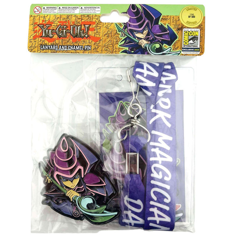 遊戯王 YCS 2025 ダイス 紫　パープル メタル マグネット Yu-Gi-Oh! Dark Magician Lanyard and Enamel Pin LE500 [SDCC 2025