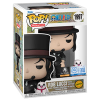 Funko POP! Rob Lucci with Hattori One Piece #1997 [Chase] [Special Edition] [Toy Temple Exclusive]