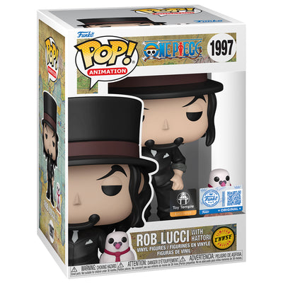Funko POP! Rob Lucci with Hattori One Piece #1997 [Chase] [Special Edition] [Toy Temple Exclusive]