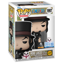 Funko POP! Rob Lucci with Hattori One Piece #1997 [Chase] [Special Edition] [Toy Temple Exclusive]
