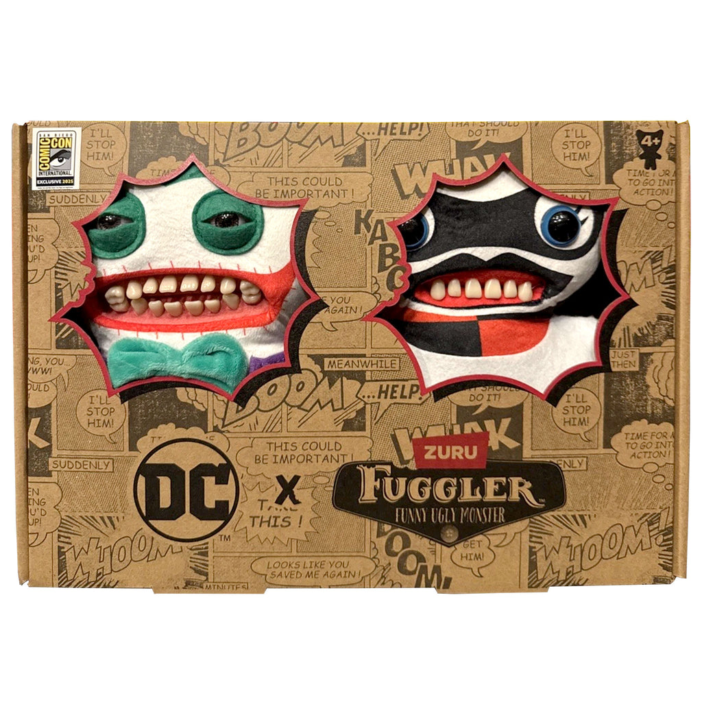 DC x Zuru Fuggler - Funny Ugly Monster [SDCC 2025] [Harley Quinn/Joker 2 pack]
