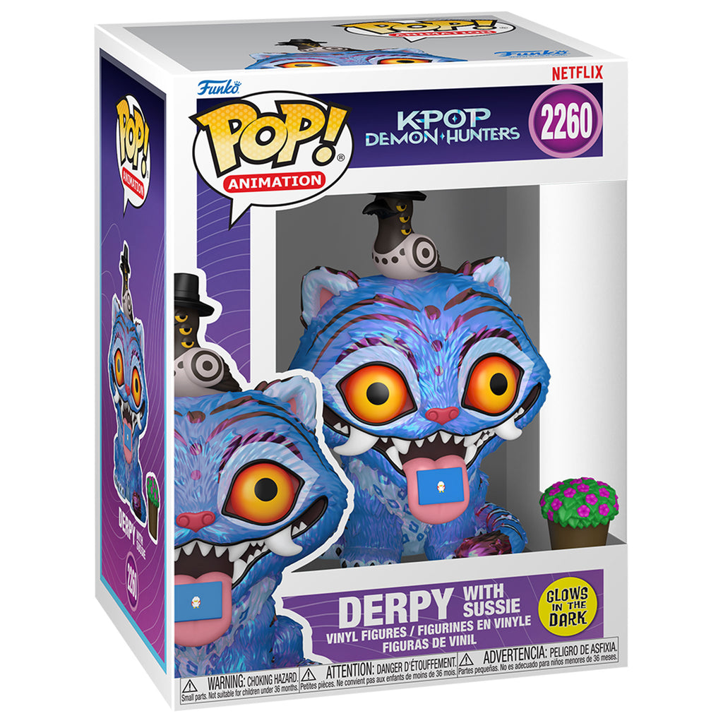 Funko POP! Derpi with Sussie KPOP Demon Hunters #2260 [GITD] (PRE-ORDER)