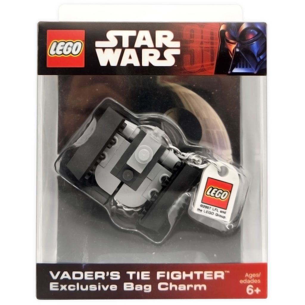 Vader's TIE Fighter LEGO Star Wars Exclusive Bag Charm Keychain