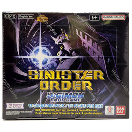 Sinister Order Booster Box Digimon EX10 [ENGLISH]