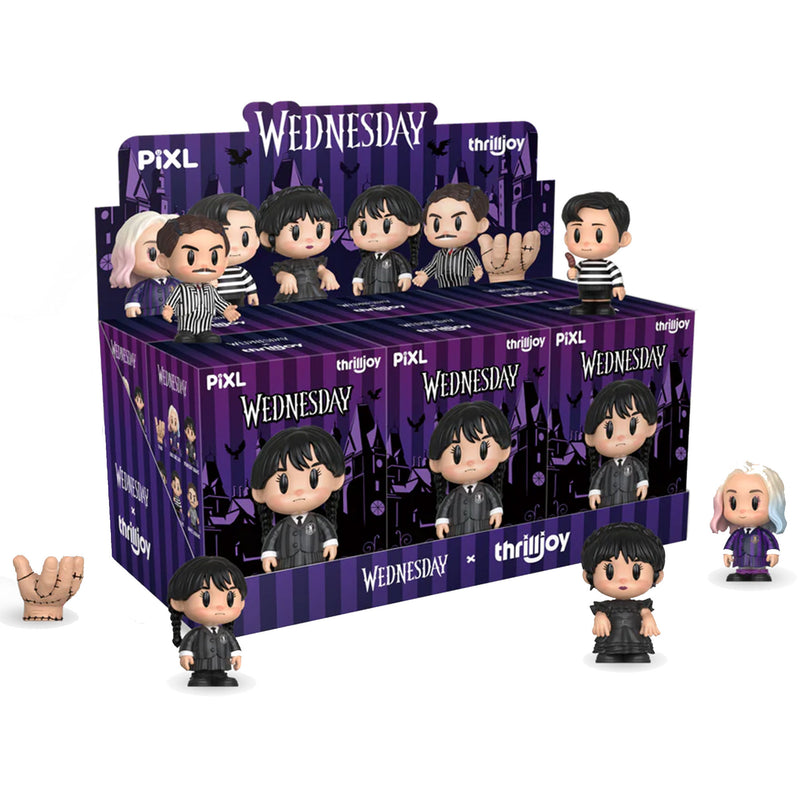 Thrilljoy PIXL Wednesday Whole Set (Sealed Display of 6) | Toy Temple