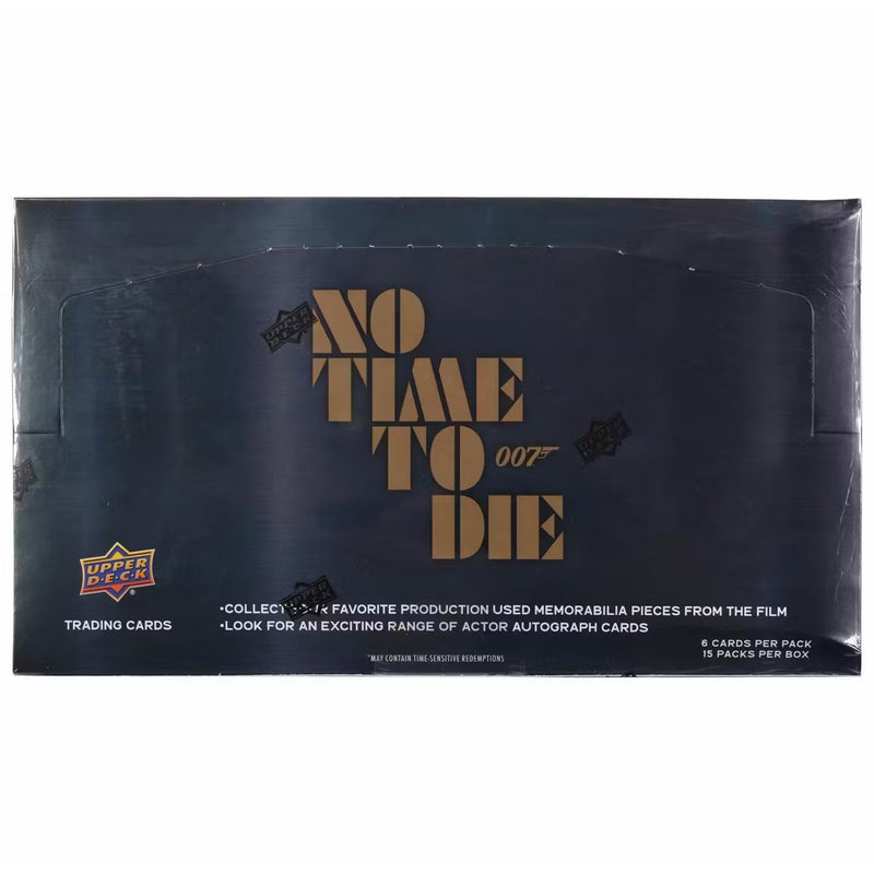 James Bond No Time To Die Hobby Box (Upper Deck 2025) | Toy Temple