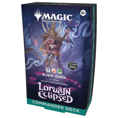 Magic: The Gathering Lorwyn Eclipsed - Commander Deck | Blight Curse (PRE-ORDER)