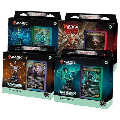 Magic: The Gathering Duskmourn: House of Horror Commander Decks [SET OF 4]
