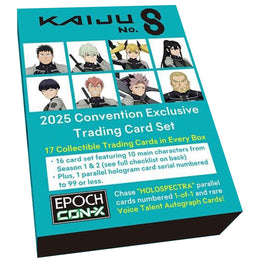 EPOCH CON-X Kaiju No.8 - 2025 Convention Exclusive Trading Card Set LE500 [NYCC 2025] [Toy Temple Exclusive]