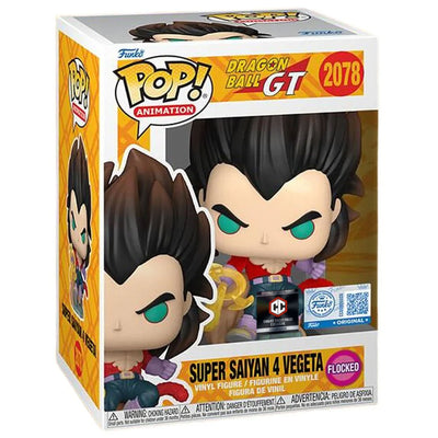 Funko POP! Super Saiyan 4 Vegeta Dragon Ball GT #2078 [Chalice Collectibles] [Special Edition] [Flocked] (Common)