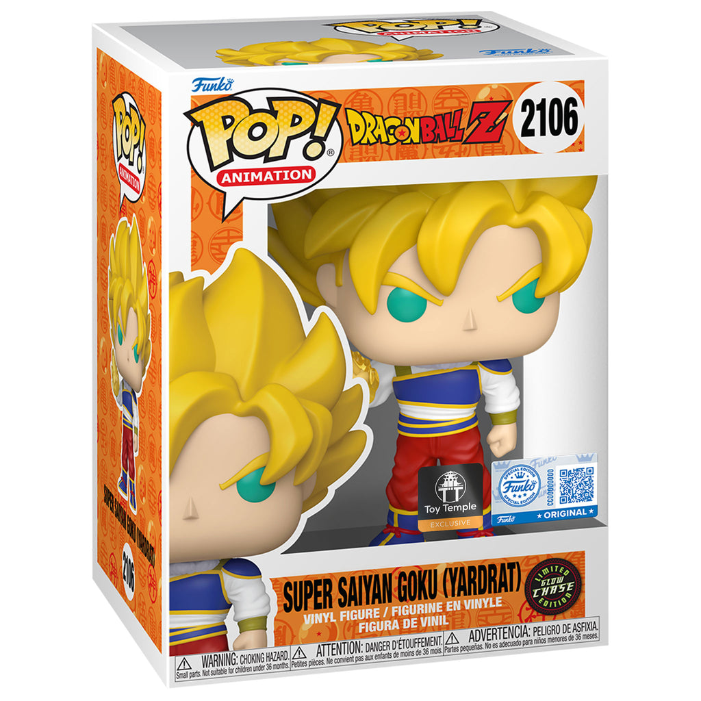 Funko POP! Goku (Yardrat) Dragon Ball Z #2106 [Toy Temple Exclusive] (Chase)