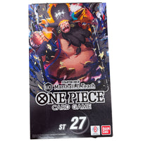 Bandai One Piece Card Game - Starter Deck Black Marshall.D.Teach (ST-27) (ENGLISH)