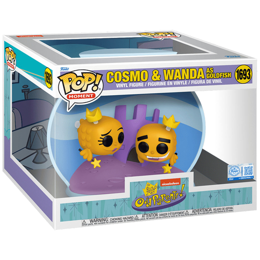 Funko POP! Cosmo and Wanda As Goldfish The Fairly Odd Parents  #1693 [Special Edition]