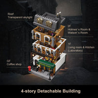 Pantasy X Sherlock Holmes - Baker Street 221B Apartment Craft Kit