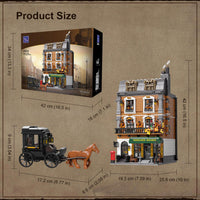 Pantasy X Sherlock Holmes - Baker Street 221B Apartment Craft Kit