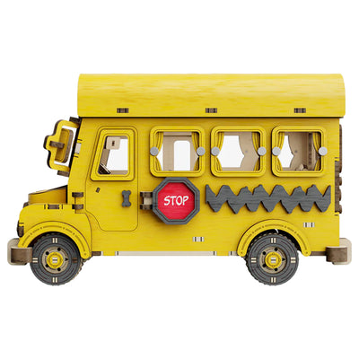 Puremind x Snoopy - School Bus Craft Kit