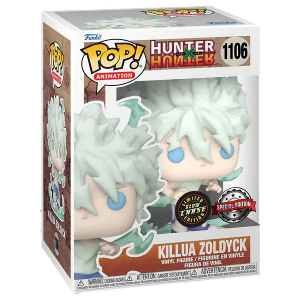 Funko POP! Killua Zoldyck (God Speed) Hunter X Hunter #1106 [Chase] [Special Edition]