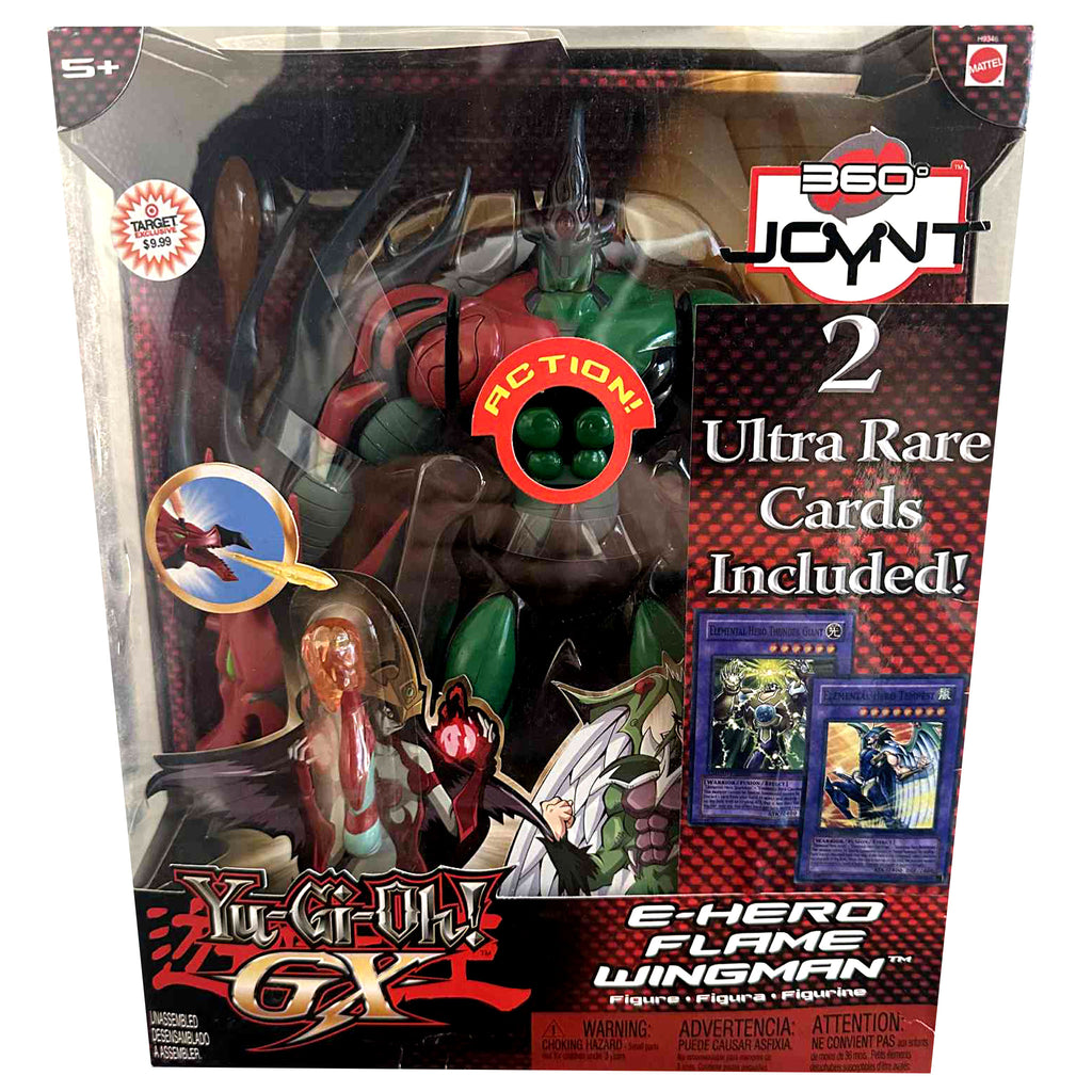 Mattel - Yu-Gi-Oh GX 360 - Joynt Series E-Hero Flame Wingman Figure [Target Exclusive]