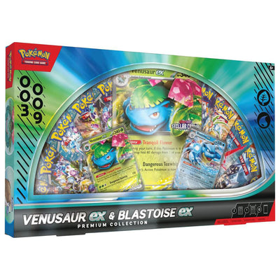 Pokemon TCG: Venusaur ex & Blastoise ex Premium Collection