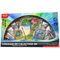Pokemon TCG: Venusaur ex & Blastoise ex Premium Collection