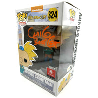 Funko POP! Arnold Shortman Nickelodeon Hey Arnold! #324 [Toy Temple Event Exclusive] [Autographed]