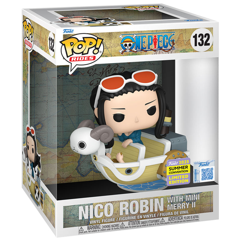 Funko POP! Nico Robin With Mini Merry 2 One Piece #132 [Summer