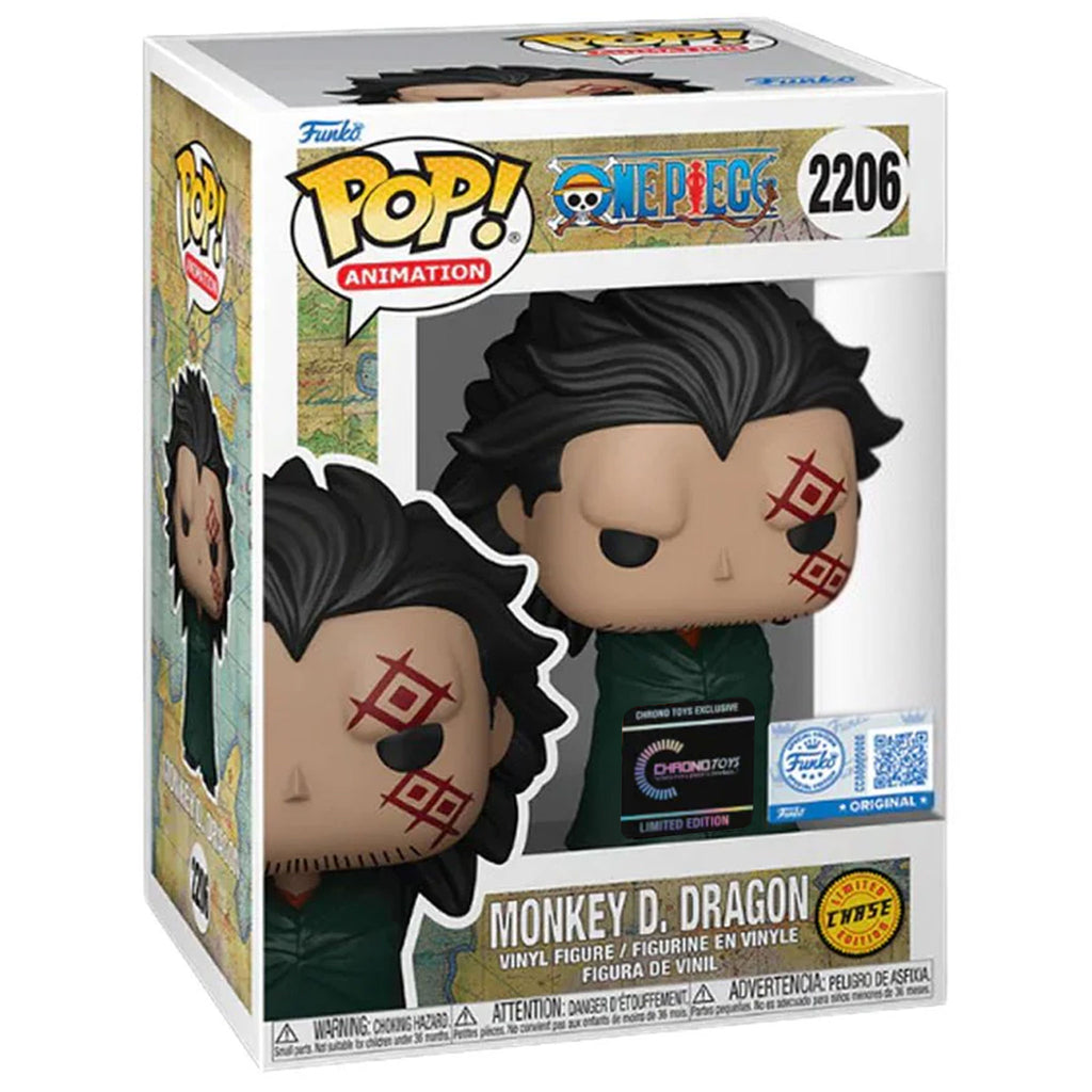 Funko POP! Monkey D. Dragon One Piece #2206 (Chase) [Chrono Toys