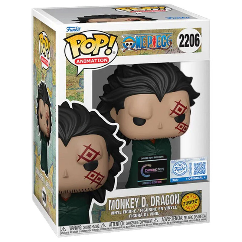 Funko POP! Monkey D. Dragon One Piece #2206 (Chase) [Chrono Toys
