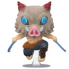 Funko POP! Inosuke Hashibira Demon Slayer #875 [Flocked] [Special Edition] [Common and Chase Bundle]