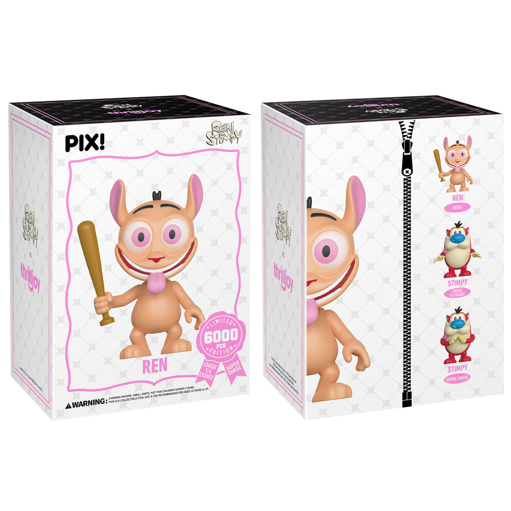 Thrilljoy PIX! Ren and Stimpy LE 6000 (Chance at Chase) | Toy Temple