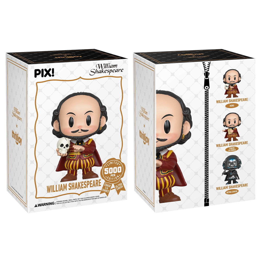 Funko thrilljoy トイテンプル限定　チェイス Thrilljoy PIX! William Shakespeare LE 5000 (Chance at Chase) | Toy