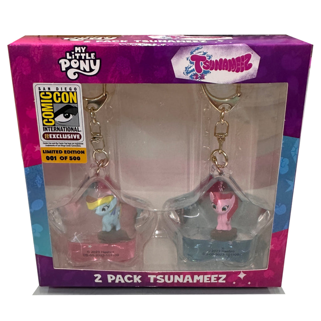 My Little Pony Tsunameez 2-Pack with Rainbow Dash & Pinkie Pie (SDCC 2023 Exclusive)