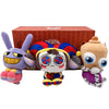 3x The Amazing Digital Circus Jax Pomni Kinger Lil Fellas Glitch Authentic Official 8" Plush Set
