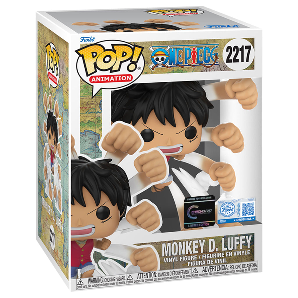Funko POP! Monkey D Luffy Gum Gum Gatling One Piece #2217 [Chrono