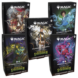 Magic the Gathering: Secrets of Strixhaven - Commander Deck Bundle Set