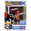 Funko POP! Shadow with Black Chao Sonic The Edgehog #1151 [Flocked] [Special Edition] [Anime Las Vegas] [Autographed]