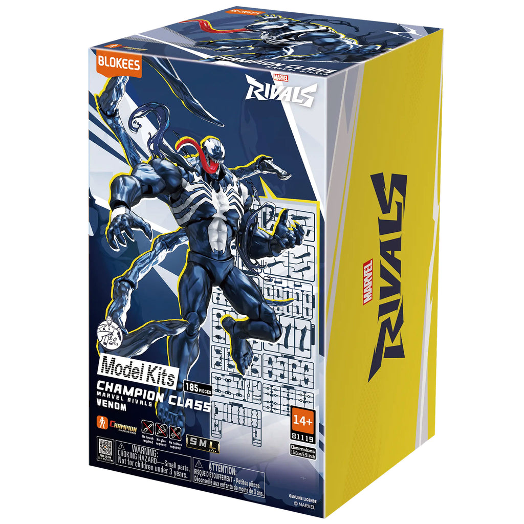 Blokees - Marvel Rivals: Champion Class 07 Venom - Model Kit | Toy
