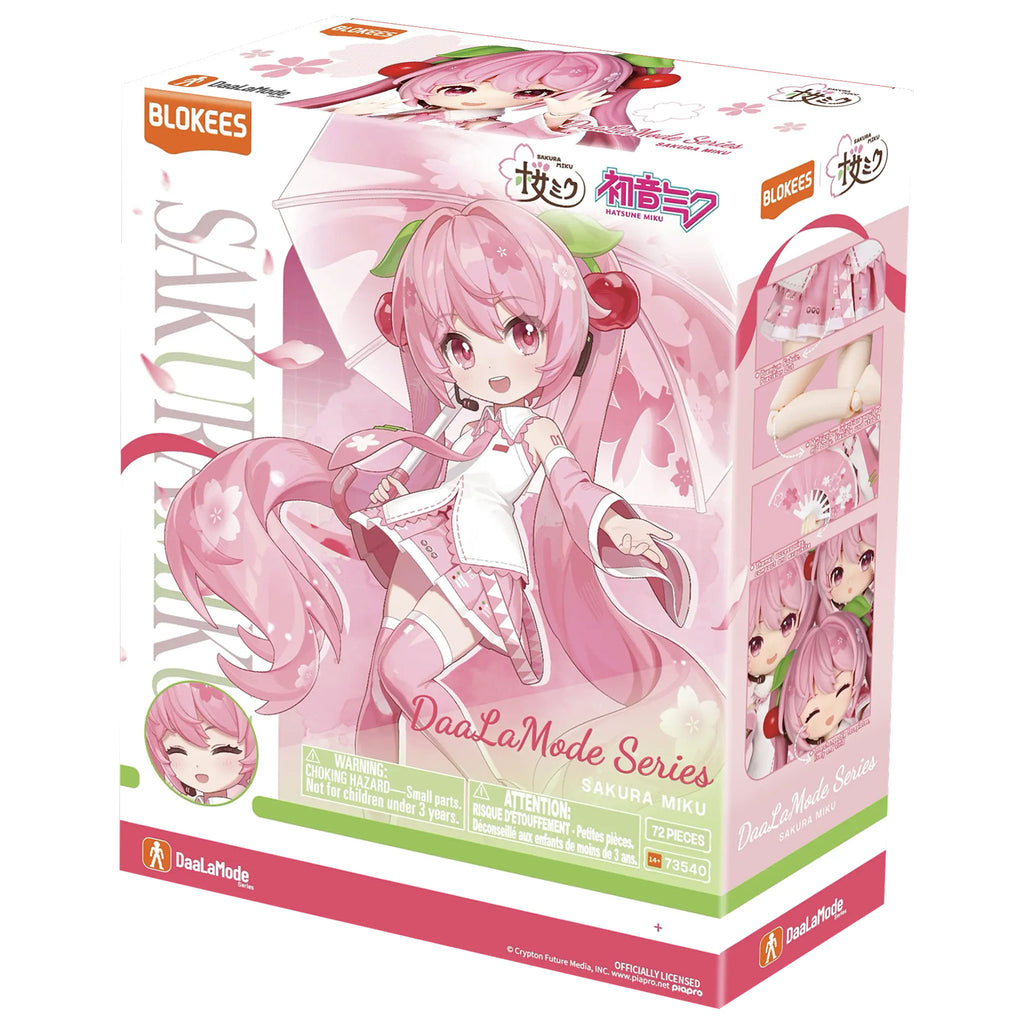 Blokees - DaaLaMode Series - Sakura Miku | Toy Temple