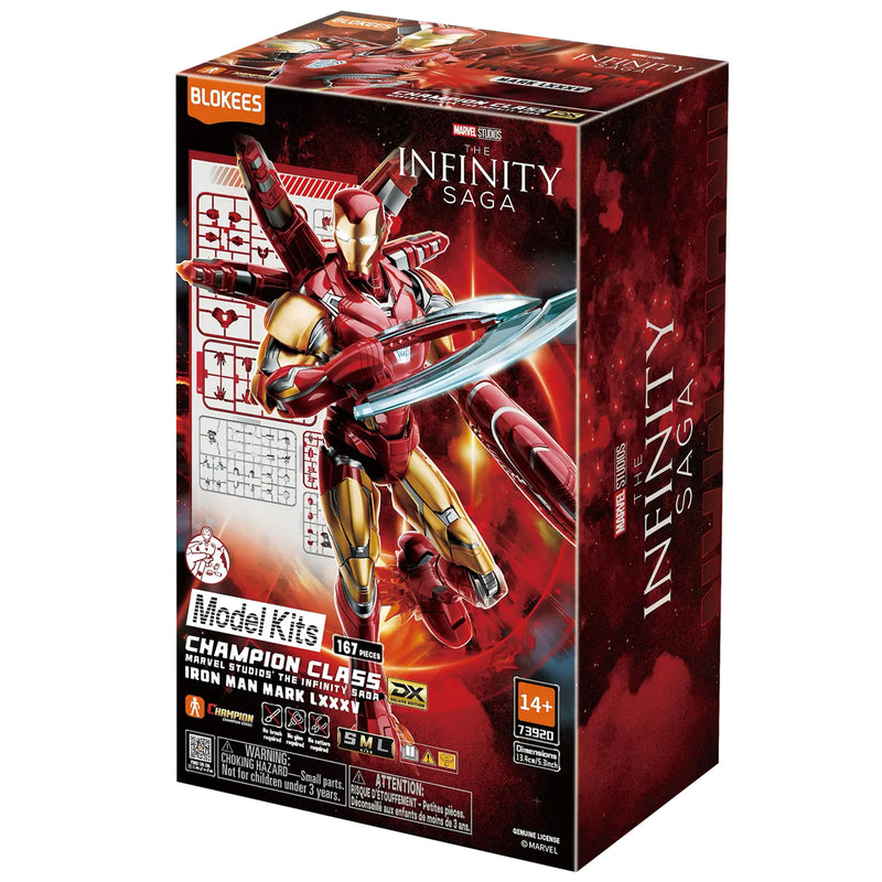 Blokees - Marvel: Infinity Saga Champion Class 01 Iron Man MK85