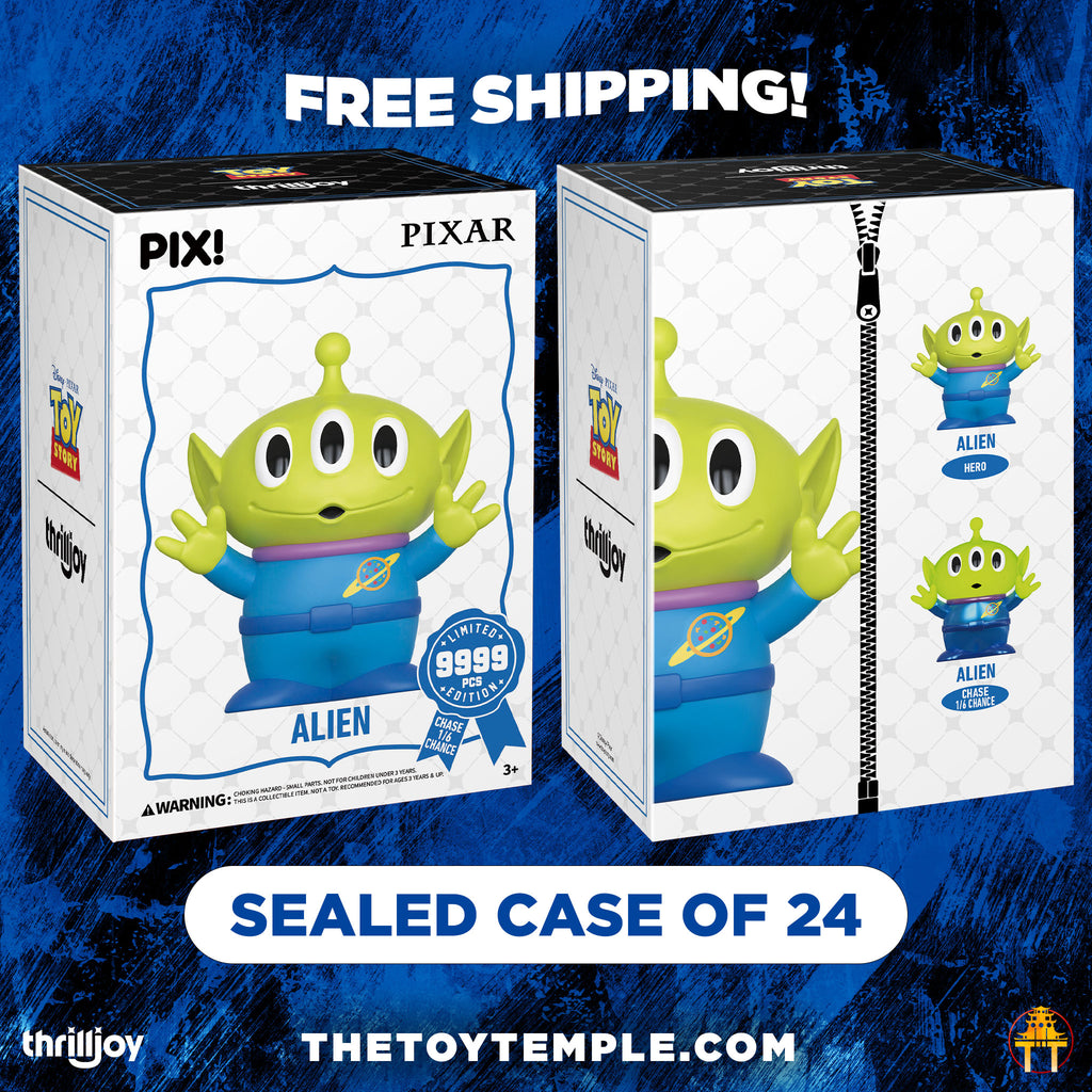 Thrilljoy PIX! Alien Pixar Toy Story LE 9999 (Sealed Case of 24