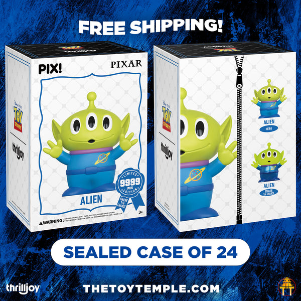 Thrilljoy PIX! Alien Pixar Toy Story LE 9999 (Sealed Case of 24